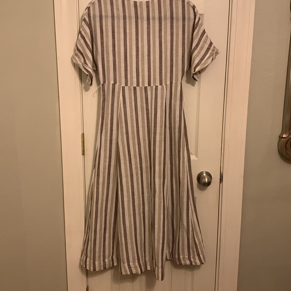 Free People Monday Linen Blend Dress Size XS - Picture 4 of 10